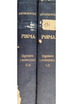 Ogniem i mieczem Tom 1 do 4, 1936 r.