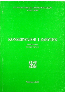 Konserwator i zabytek