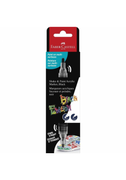Marker akrylowy Black Edition czarny FABER-CASTELL