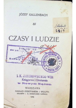 Czasy i ludzie 1950r.