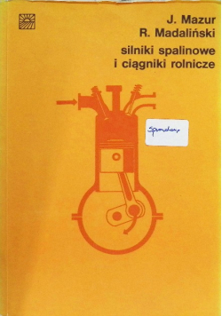 Silniki spalinowe i ciągniki rolnicze