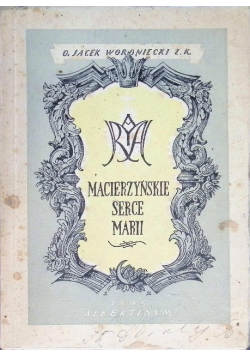 Macierzyńskie serce Marii 1946 r.