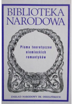 Pisma teoretyczne niemieckich romantyków