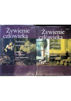 Żywienie człowieka Tom 1 i 2