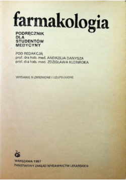 Farmakologia podręcznik dla studentów medycyny