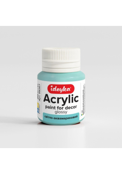 Farba akrylowa Jasny akwamaryn 20ml