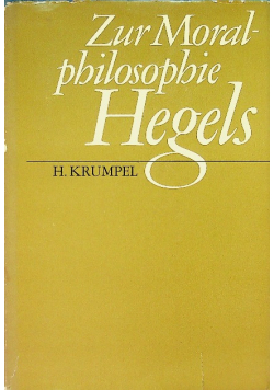 Zur Moral-philosophie Hegels