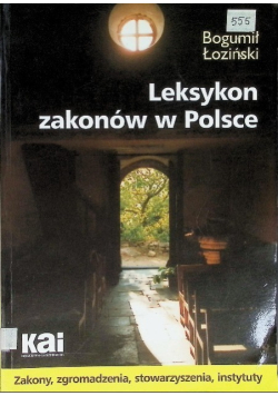 Leksykon zakonów w Polsce