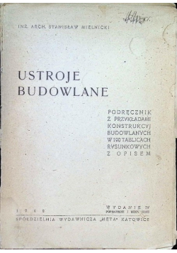 Ustroje budowlane 1949 r.