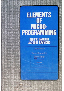 Elements of Microprogramming