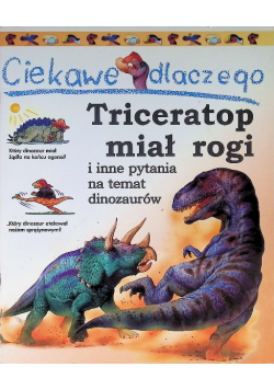 Ciekawe dlaczego Tricratop mial rogi