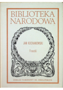 Kochanowski Fraszki