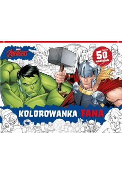 Kolorowanka fana Marvel Avengers