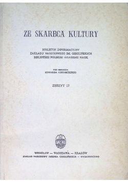 Ze skarbca kultury Nr 17