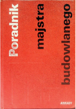 Nowy poradnik majstra budowlanego