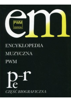 Encyklopedia muzyczna PWM Pe-R Tom 8