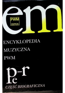 Encyklopedia muzyczna PWM Pe-R Tom 8