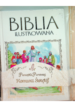 Biblia Ilustrowana Pamiątka pierwszej komunii św.