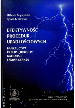 Efektywność procedur upadłościowych