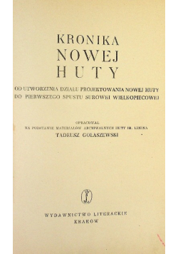 Kronika Nowej Huty