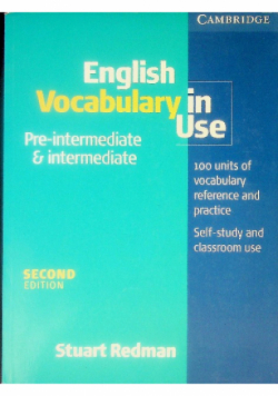 English Vocabulary in Use Pre - intermediate and intermediate