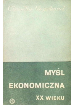 Myśl ekonomiczna XX wieku