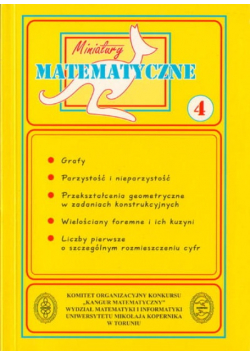 Miniatury matematyczne  Tom 4