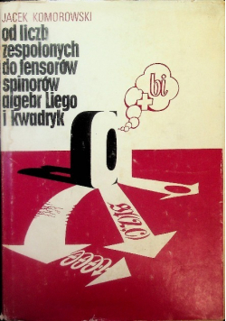Od liczb zespolonych do tensorów spinorów algebr Liego i kwadryk