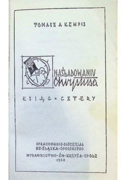 O naśladowaniu Chrystusa