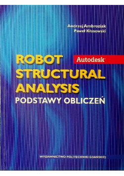 Robot structural Analysis Podstawy obliczeń