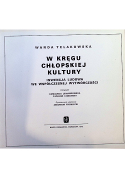 W kręgu chłopskiej kultury