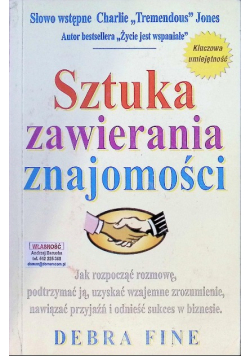 Sztuka zawierania znajomości