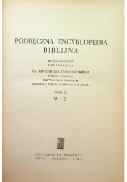Podręczna encyklopedia biblijna Tom 2