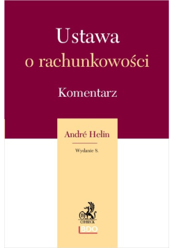 Ustawa o rachunkowości Komentarz Nowa