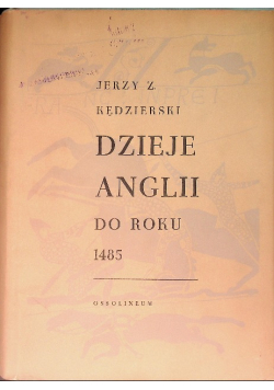 Dzieje Anglii do roku 1485