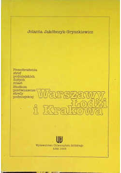 Przeobrażenia stref podmiejskich dużych miast