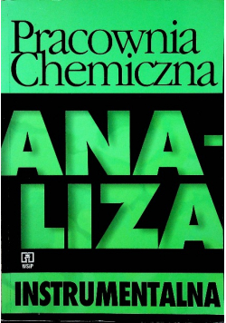 Pracownia chemiczna Analiza instrumentalna