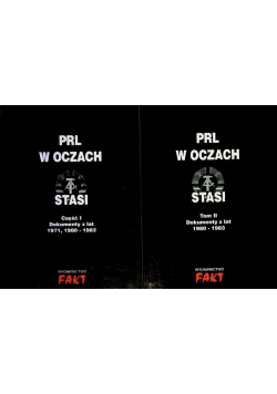 PRL w oczach Stasi Tom I i II