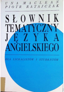 Słownik tematyczny języka angielskiego