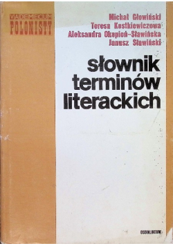 Słownik terminów literackich