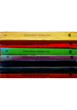 Teologia moralna Tom 1 do 7