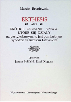Ekthesis