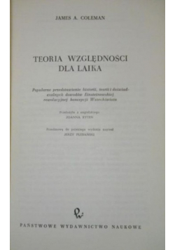 Teoria względności dla laika
