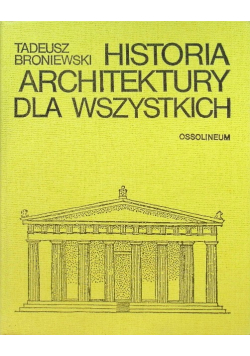 Historia Architektury dla wszystkich