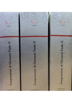 Insegnamenti di Giovanni Paolo II Tom V Część 1 do 3