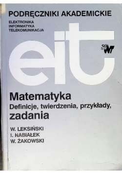 Matematyka definicje twierdzenia przykłady zadania