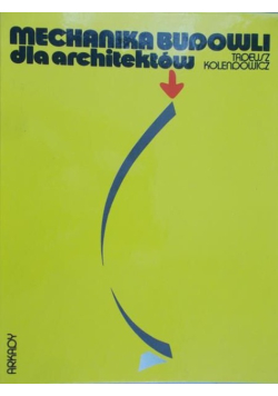 Mechanika budowli dla architektów
