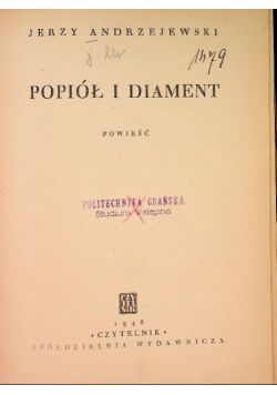 Popiół i diament 1948 r.