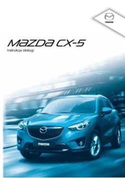 Mazda CX-5 Instrukcja obsługi