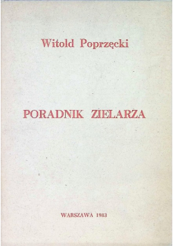 Poradnik zielarza